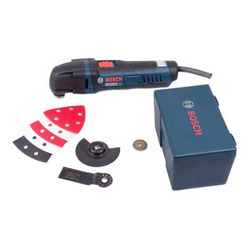 Jieyunmao multipurpose slotting hole opener gop3028 multifunctional cutting and grinding machine decoration blade woodworking trimming machine contains 8 accessories