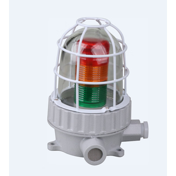 Explosion-proof sound and light alarm 220v36v24v red, green and yellow warning light 110 decibel bbj alarm light bbj-110 decibel ac220v three colors
