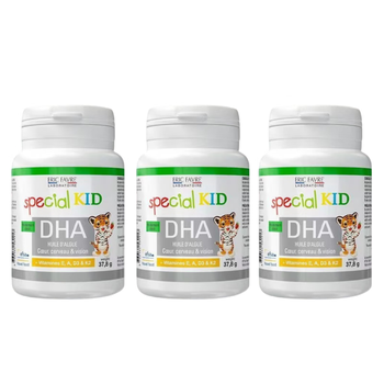 Eric favre france ericfavre eric dha eric infants and young children 3 to 6 years old baby dha algae oil 60 capsules eric children's dha 3 bottles special offer