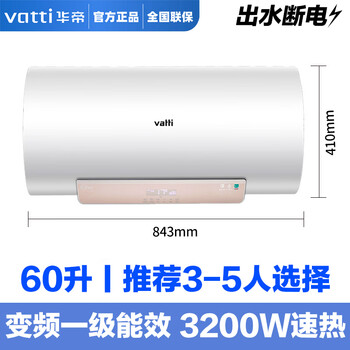 Xmsj vantage electric 6080 upgraded level 1 energy efficiency water outage power outage leakage guaranteed speed heat ddf60dj3dt3 ddf60-dj360 liter 3200w on delivery