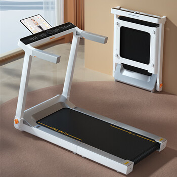 King smith treadmill home foldable small smart gym indoor walking machine g1pro g1pro-xingyue white