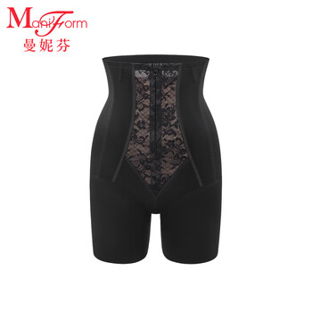 Maniform zhongsuo waist tightening tummy lifting butt lifting underwear women's tummy tightening underwear high waist body shaping pants