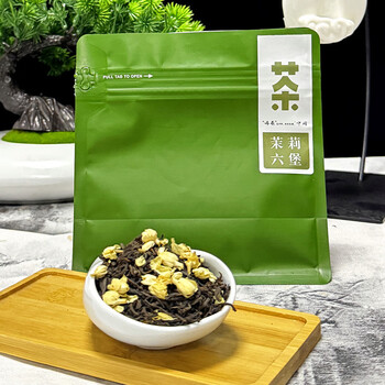Chao guifei jasmine fragrance liubao tea guangxi hengxian authentic aged old black tea betel nut fragrance suitable for self-drinking 100g bag
