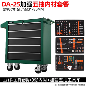 Greener auto repair tool cart workshop tool cabinet mobile tool trolley multifunctional parts cart hardware tool box