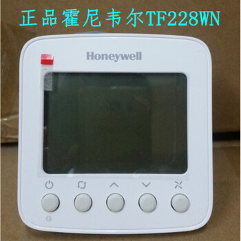 Honeywell lcd thermostat air conditioning panel fan coil controller switch tf228wnm/u