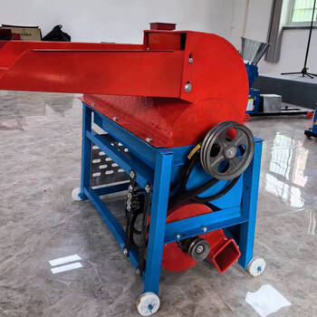 Ji litian's new corn thresher household small thickened 220v electric fully automatic peeling and beating large corn thresher side bucket corn thresher + (two-phase motor) 220