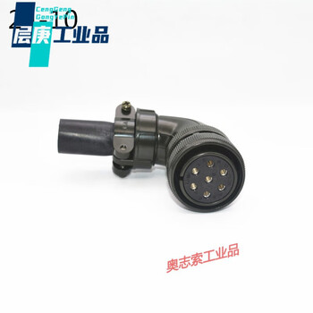 Yaskawa servo motor aviation plug 4 9 17 core encoder power line connector 24-10