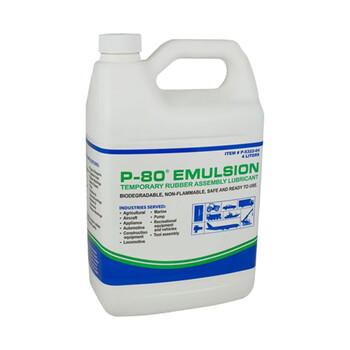 American micro90/p-80 emulsion/p80 general rubber lubricant p-5321-12 dark blue 1l/bottle