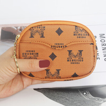 Woodpecker (tucano) 2024 new versatile zipper bag compact card bag mini small wallet key bag coin bag clutch bag coin purse m flower yellow