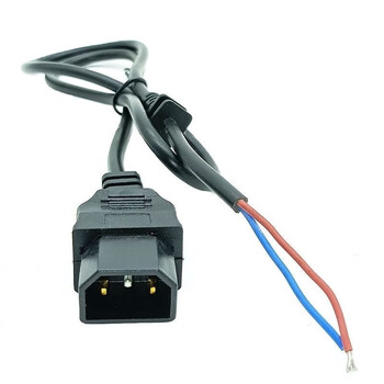 Emma knife xinlei battery car charger power cord output plug small male plug female plug output connection line new national standard emma knife universal charging cable 1 piece