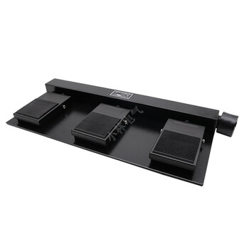 Usb custom game obs button foot pedal fs-303 jianwang three-four position picture taking foot switch 2 meters cable three-position with usb three-pedal connection