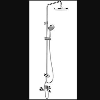Kohler k-31803t-zy-cp abel three-outlet shower column streamlined handle