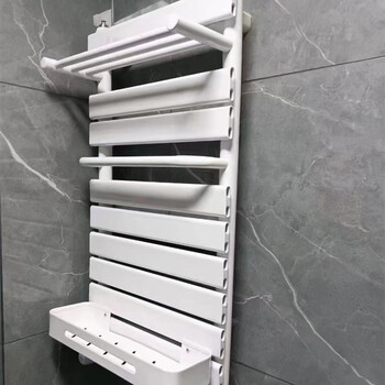 Diono radiator copper-aluminum composite bathroom radiator small back basket bathroom radiator wall-mounted small back basket new copper-aluminum composite 8040 (frame + frame) white