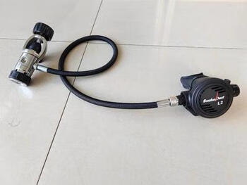 Renjuyi scuba diving equipment set bcd buoyancy first and second level breathing regulator aluminum alloy high pressure oxygen cylinder first and second level regulator