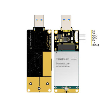 Ouhuayuan rm500u5g module 5g to type-c usb3.0m.2 to gigabit network port 5g adapter board 5g