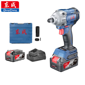 Dongcheng 20v lithium battery brushless electric wrench high torque dcpb488e rechargeable impact wrench socket wind cannon