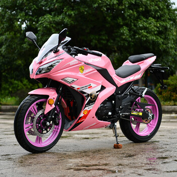 Brand new little ninja motorcycle motorcycle sports car in the new century 400 twin-cylinder water-cooled fuel 200 street car national iv efi can be registered pink farrah flower no balance shaft 150 single-cylinder air-cooled can be licensed