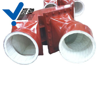 Production of ceramic pipes lined with ceramic pipes and ceramic wear-resistant pipes