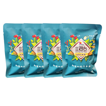 Youjie xinjiang specialty three-fort chrysanthemum rose tea in a tureen tea bag in bulk original flavor 50g * 4 bags