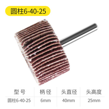 Renjuyi customized boutique nanshan impeller with handle, louver wheel grinding head sandpaper wood metal polishing grinding head electric grinding 640mm 50 pieces