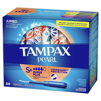 Tampax spot canada imported tampax tampax tampon catheter type extra large flow 18/36 50s+