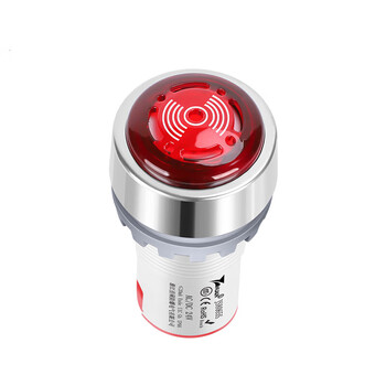 Suitable for jsbd8050 explosion-proof buzzer explosion-proof sound and light metal alarm light ac220v24v red and yellow opening 2 red light strobe dc24v