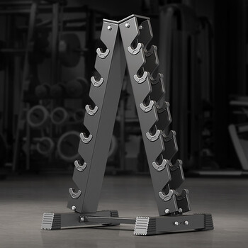 Doniuz men's home commercial gym steel universal multi-layer storage bracket dumbbell rack placement rack six-layer dumbbell rack