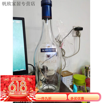 Jia xiaoyou 6 catties celebrity empty wine bottle, foreign wine bottle, cork empty foreign wine bottle decoration collection wine props, simulated foreign wine bottle empty, 6 catties screw cap celebrity