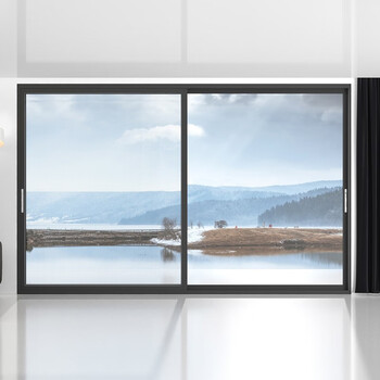 Huining starry sky series sliding door double track