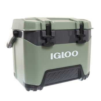 Igloo 25l outdoor insulated refrigerator camping picnic portable refrigerator oil green