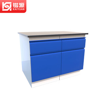 Kaiyuan laboratory workbench all steel corrosion resistant acid and alkali resistant high temperature operation table experiment table all steel 1000*750*800mm ky-syt06
