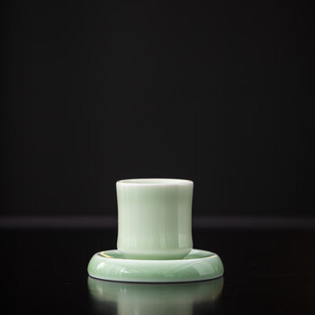 Yuansu fatehouse longquan celadon ceramic wine set warm wine candle wine divider white wine cup rice wine sake hot wine set logo longquan celadon warm wine cup + sauce