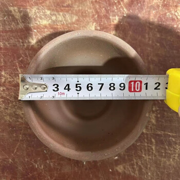 An junsheng earthenware kimchi jar cover for sauerkraut, old-fashioned pickles and pickles, thickened traditional household supplement earthenware jar, water capacity 4kg-6kg, universal type, width 11.2, kimchi jar outer cover (slight error due to manual measurement)