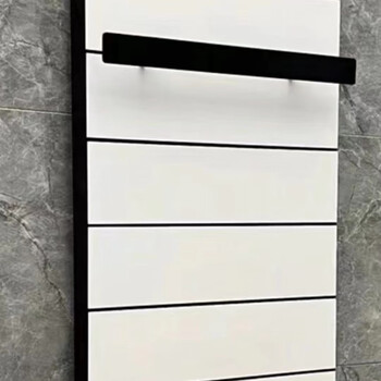 Michelson light luxury model ultra-thin copper-aluminum composite basket radiator black and white 840mm center distance 400 six-point opening 840 high 400 medium six-point opening