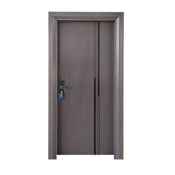 Zinc alloy door bedroom door bedroom door aluminum alloy interior door thickened sound insulation width 88 * height 204 * wall thickness 10 left lock to open in stock 506 models no