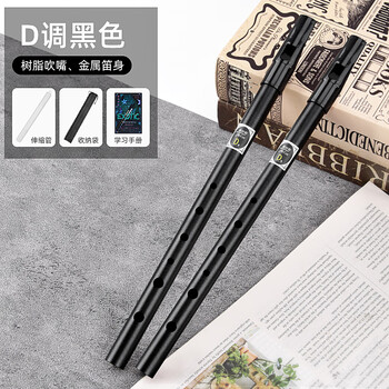 Mann musical instruments irish whistle student playing beginner six-hole recorder d-top recorder tin flute instrument