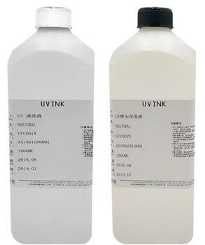 Uv cleaning fluid uv ink cleaning fluid compatible with epoxy physiological light toshiba nozzle cleaning fluid moisturizing fluid uv cleaning fluid 1000ml