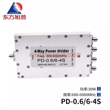 Dongfang xupu sma microstrip one-to-four power splitter 600-6000mhz broadband 0.6-6g sma female connector