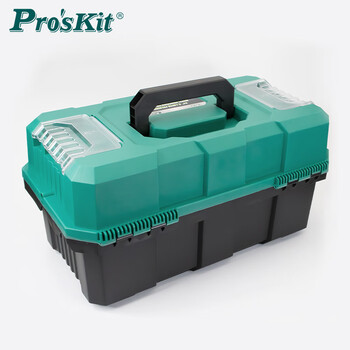 Baogong (pro skit) sb-510 21-inch three-layer folding tool box storage box suitcase electrician repair box