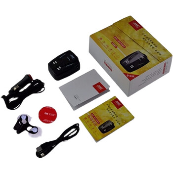 Conqueror conqueror electronic dog vp2000s bell radar new interval speed measurement vehicle-mounted safety warning instrument all-in-one machine for cars 12v