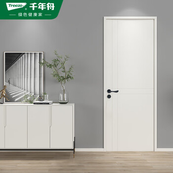 Millennium boat bedroom door solid wood door interior door soundproof door room door set door bathroom door toilet door bathroom door mineral white