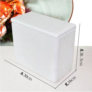 Hairy crab foam box foam box transport insulated warm box special for yangcheng lake hairy crabs special for hairy crabs
