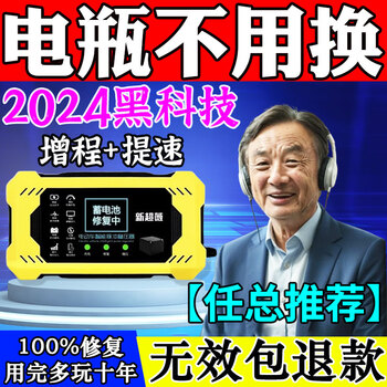 2025 upgraded battery repair artifact universal pulse fully automatic extended battery life for two- and three-wheel electric vehicles german chip flagship version 25 no school retirement