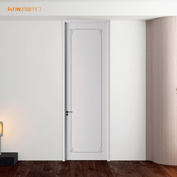 Jinting wooden door bedroom door whole house customized wooden composite interior door living room study unpainted wooden door fs001 yunchuan gray (pet) + natural paint