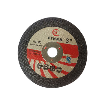 Plande lithium battery mini angle grinder grinding cutting grinding polishing power tool cutting blade accessories 3 inches metal cutting blade *1