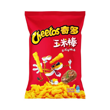 Cheetos japanese steak flavored corn on the cob 90g
