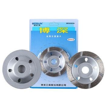 Wen yijia customized bo shen grinding wheel angle grinder grinding disc diamond marble material bowl edge grinding wheel concrete cement grinding disc 80 grinding wheel 10 sheets