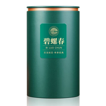 Fumingyuan biluochun tea 2023 new tea before the rain biluochun cloud mist alpine green tea spring tea strong flavor 125g biluochun 125g can