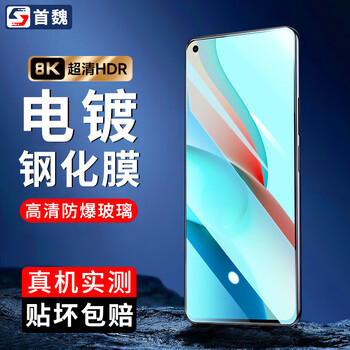 Shouwei tempered film for redmi note9 5g/4g xiaomi redmi anti-peeping and explosion-proof glass protective cell phone film electroplating hd anti-fingerprint 1 piece redmi note9 5g edition