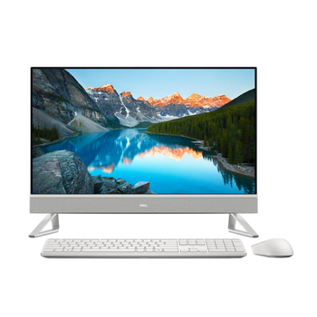99% new dell inspiron 25 new high-end all-in-one desktop computer (13th generation i5 16g 512g) aesthetic white 27-inch large screen 100hz office learning machine national subsidy